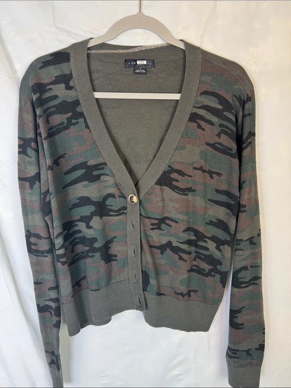Sanctuary Olive Green Crewneck Sweater